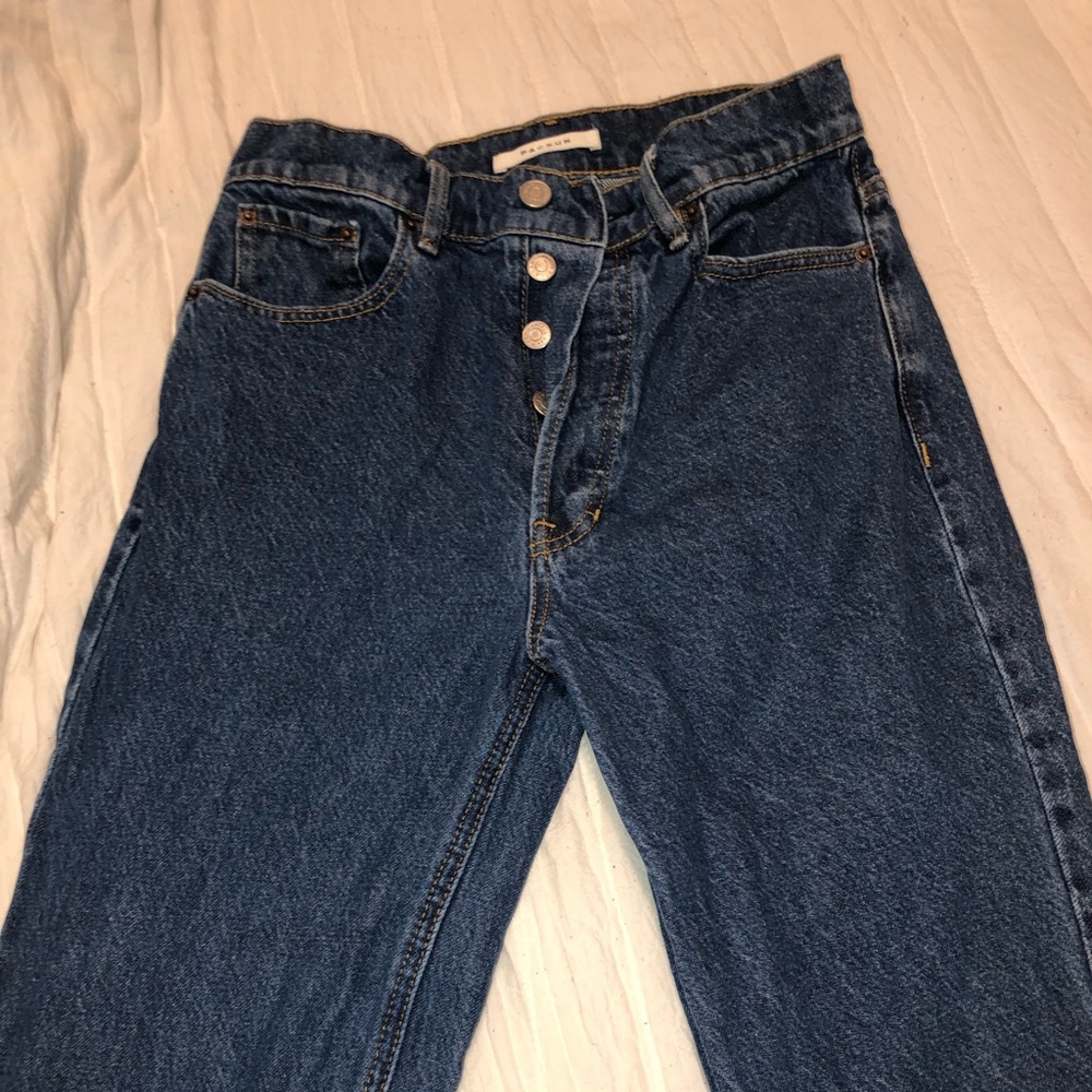 Highwaisted Straight Leg PacSun Jeans